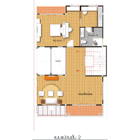 Bann Imumporn Pinklao-Thawee Watthana - Floor Plan