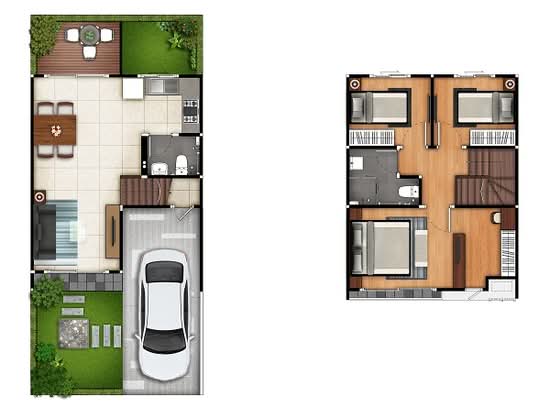 The Connect Wongwaen - Ramintra 2 : เดอะ คอนเนค วงแหวน - รามอินทรา 2 - Floor Plan