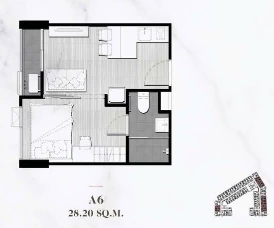 Maxxi Prime Ratchada – Sutthisan : แม็กซี่ ไพร์ม รัชดา – สุทธิสาร - Floor Plan