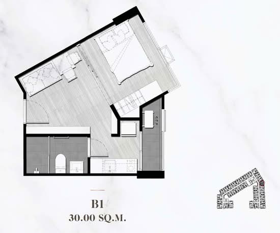 Maxxi Prime Ratchada – Sutthisan : แม็กซี่ ไพร์ม รัชดา – สุทธิสาร - Floor Plan