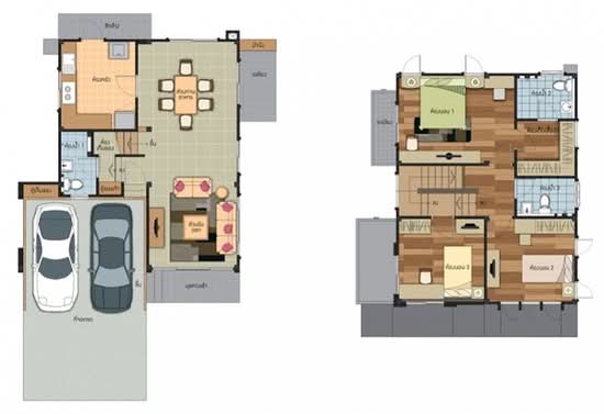 Rasika Teparak : หมู่บ้าน รสิกา เทพารักษ์ - Floor Plan