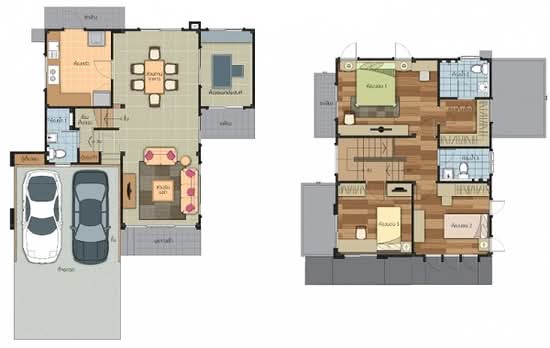 Rasika Teparak : หมู่บ้าน รสิกา เทพารักษ์ - Floor Plan
