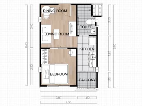 The Kith Sukhumvit 113 - Floor Plan