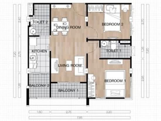 The Kith Sukhumvit 113 - Floor Plan