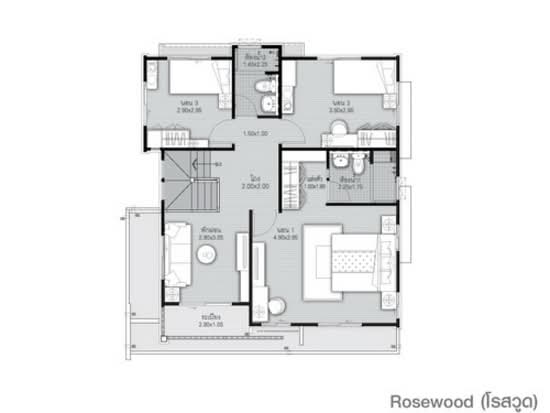 Mantana Kalapapruk-Wongwaen : มัณฑนา กัลปพฤกษ์ – วงแหวน - Floor Plan
