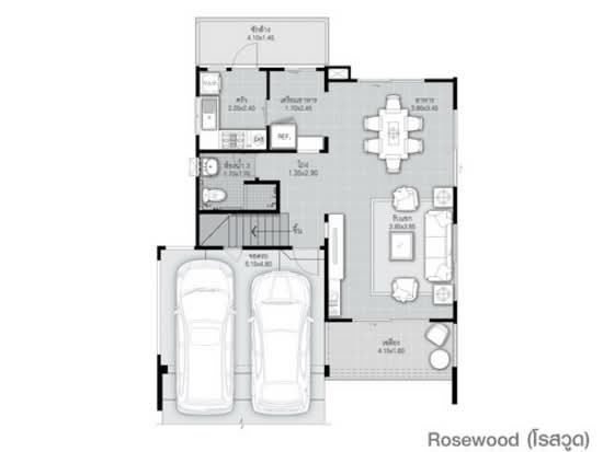 Mantana Kalapapruk-Wongwaen : มัณฑนา กัลปพฤกษ์ – วงแหวน - Floor Plan