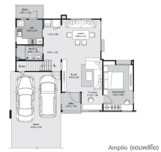 Mantana Kalapapruk-Wongwaen : มัณฑนา กัลปพฤกษ์ – วงแหวน - Floor Plan