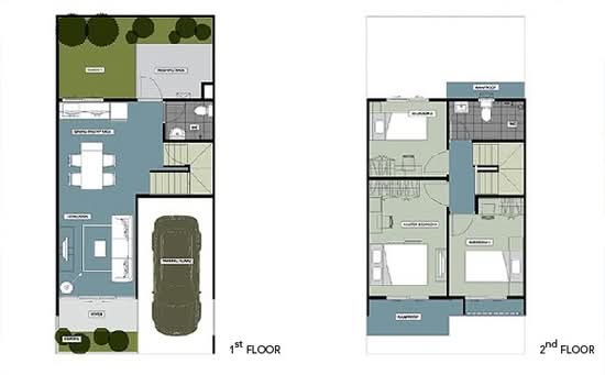 The Colors Premium Rangsit - Lumlukka - Floor Plan
