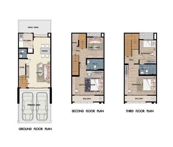 Baan Klang Muang Ratchada 36 : บ้านกลางเมือง รัชดา 36 - Floor Plan