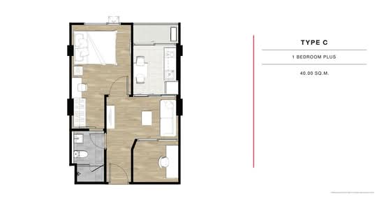 Chewathai Hallmark Ladprao-Chokchai 4 - Floor Plan