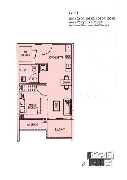 The Cotz, 171 Telok Kurau Road, East Coast / Marine Parade, 1 Bedroom, 452 sqft, Apartment For Sale, by Henry Wong, 25594679 - 2D - PropertyGuru.com.sg