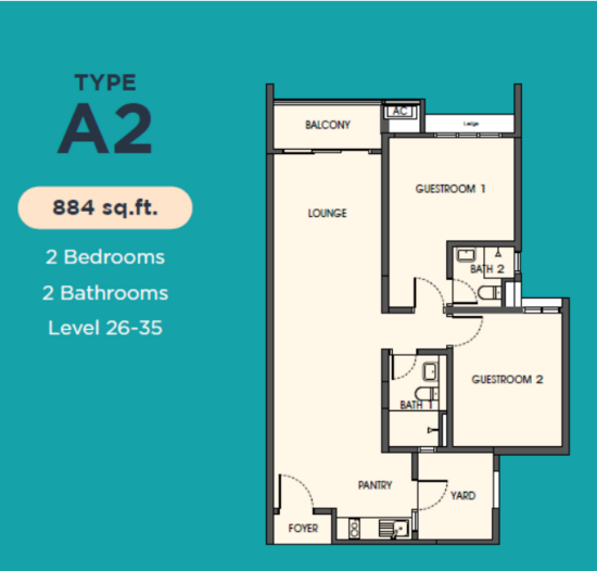 LikasVue - Floor Plan - iProperty.com.my