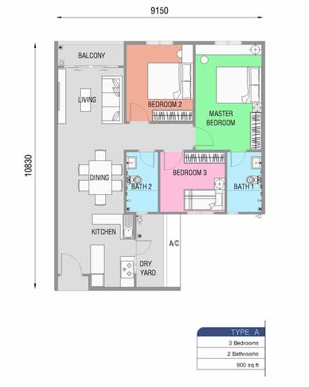 Residensi Pauh Permai - Floor Plan - iProperty.com.my