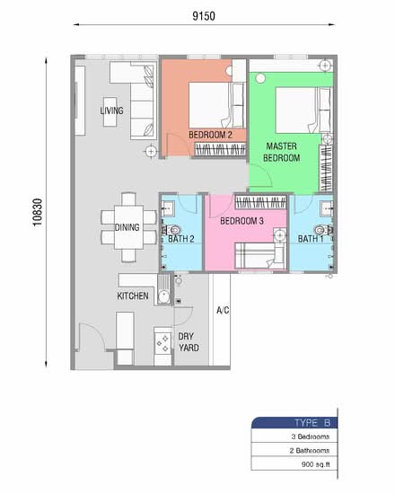 Residensi Pauh Permai - Floor Plan - iProperty.com.my