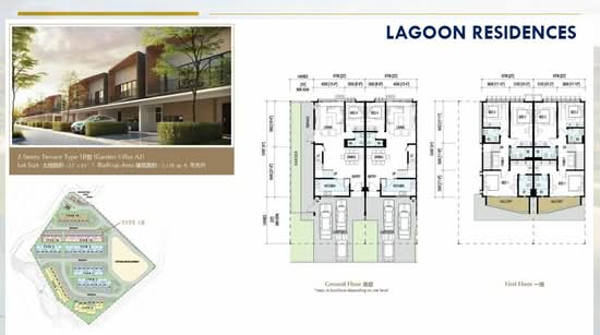 Senibong Cove - Lagoon Residences - Floor Plan - iProperty.com.my