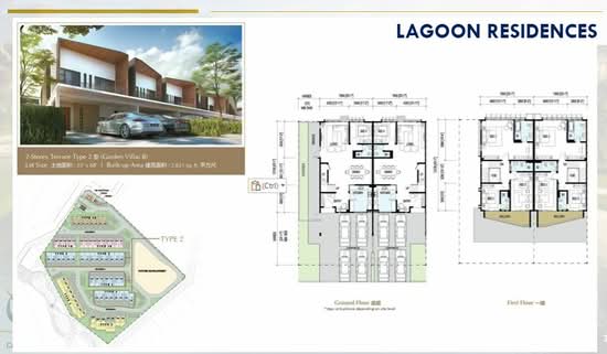 Senibong Cove - Lagoon Residences - Floor Plan - iProperty.com.my