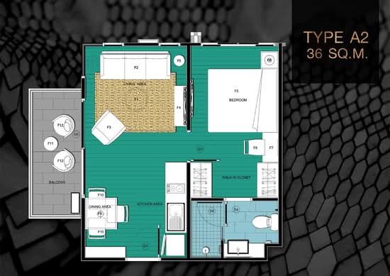 Royal Lee The Terminal Phuket - Floor Plan