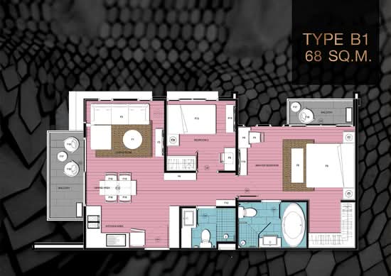 Royal Lee The Terminal Phuket - Floor Plan