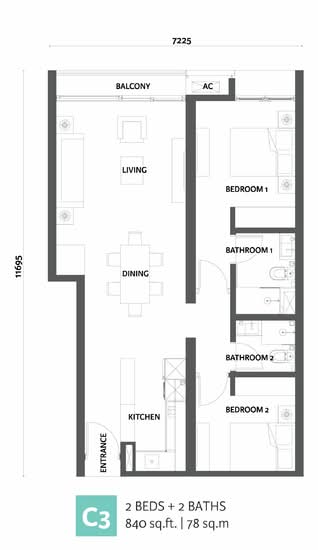 Chancery Ampang – Hybrid SOHO - Floor Plan - iProperty.com.my