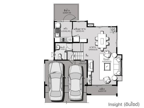 Chaiyapruk Rattanathibet – Wongwaen : บ้านชัยพฤกษ์ รัตนาธิเบศร์ – วงแหวน - Floor Plan