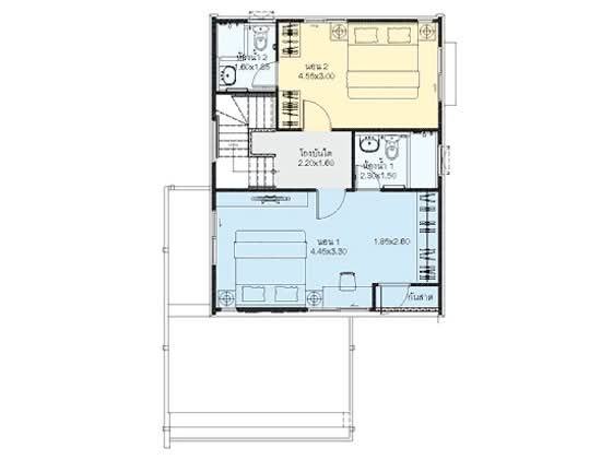 Chaiyapruk Rattanathibet – Wongwaen : บ้านชัยพฤกษ์ รัตนาธิเบศร์ – วงแหวน - Floor Plan