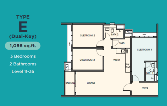 LikasVue - Floor Plan - iProperty.com.my