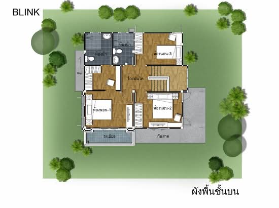 Kunalai Proud Baan Kluay-Sai Noi - Floor Plan