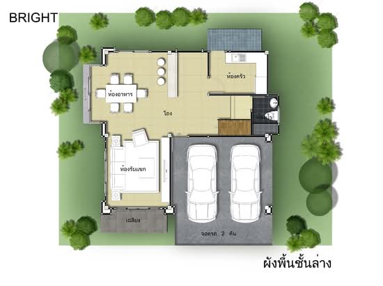 Kunalai Proud Baan Kluay-Sai Noi - Floor Plan