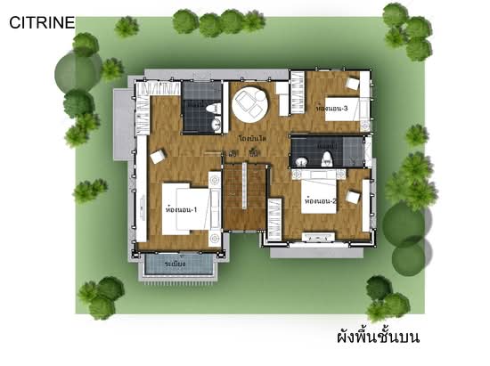 Kunalai Proud Baan Kluay-Sai Noi - Floor Plan
