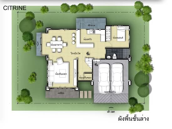 Kunalai Proud Baan Kluay-Sai Noi - Floor Plan