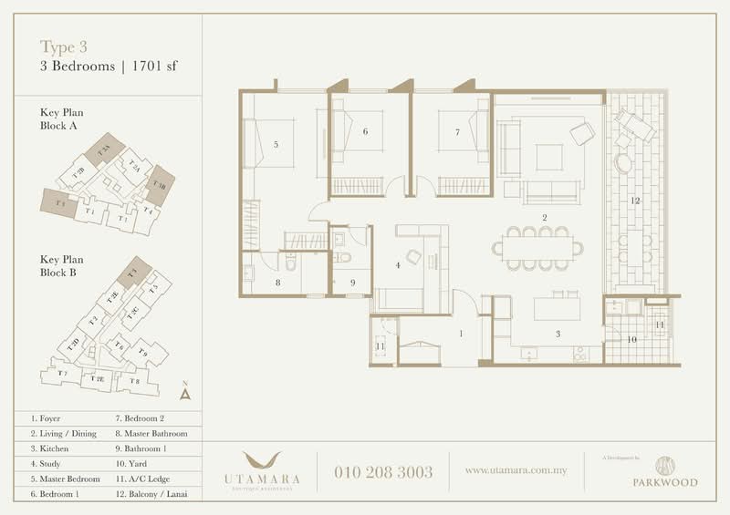 Kondominium untuk Dijual di Utamara Boutique Residences - Mimi Johnston - PropertyGuru.com.my