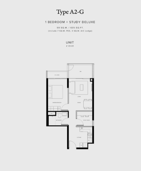 Jervois Prive - Floor Plan
