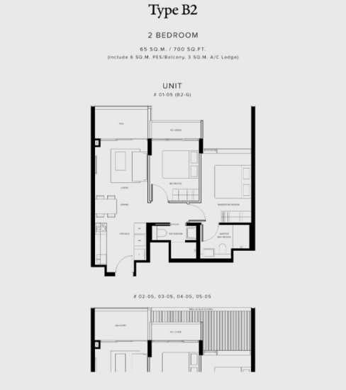 Jervois Prive - Floor Plan