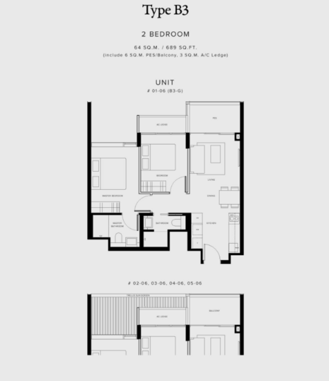 Jervois Prive - Floor Plan