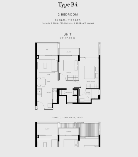 Jervois Prive - Floor Plan