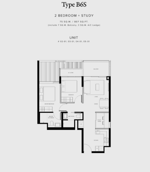 Jervois Prive - Floor Plan