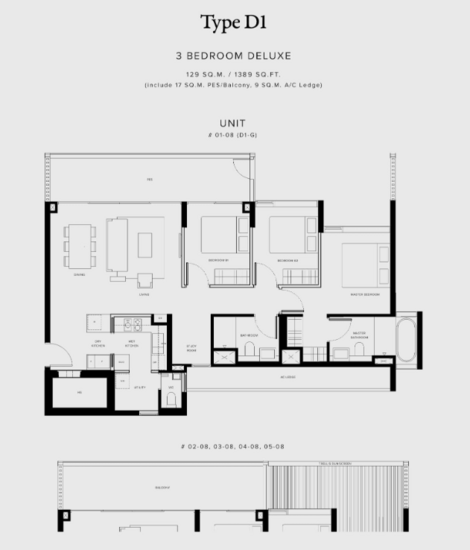 Jervois Prive - Floor Plan