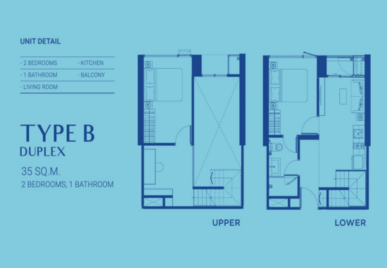 Skyrise Avenue Sukhumvit 64 - Floor Plan