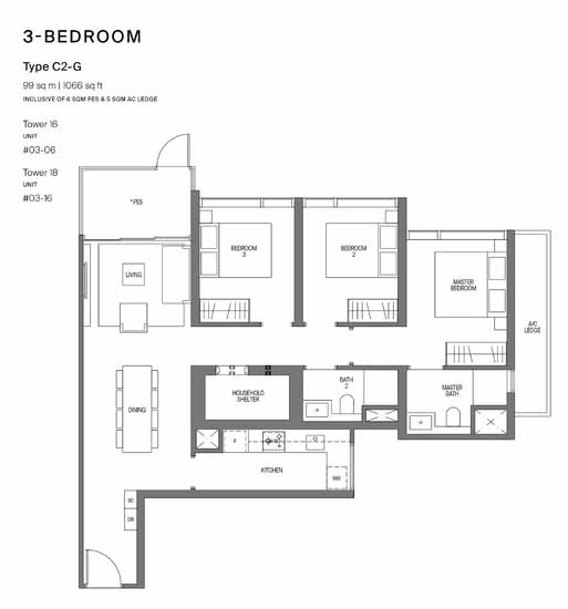 Midtown Modern - Floor Plan