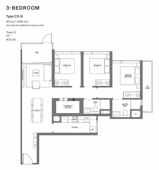 Midtown Modern - Floor Plan