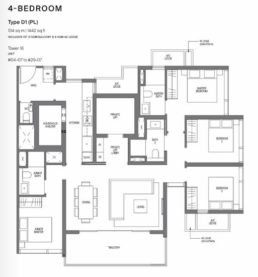 Midtown Modern - Floor Plan