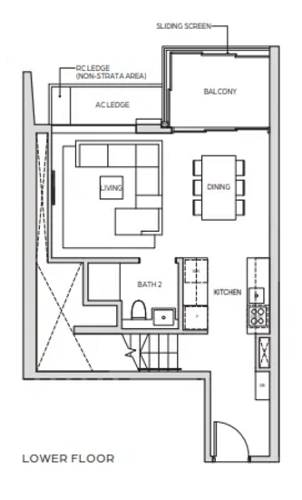Midtown Bay - Floor Plan