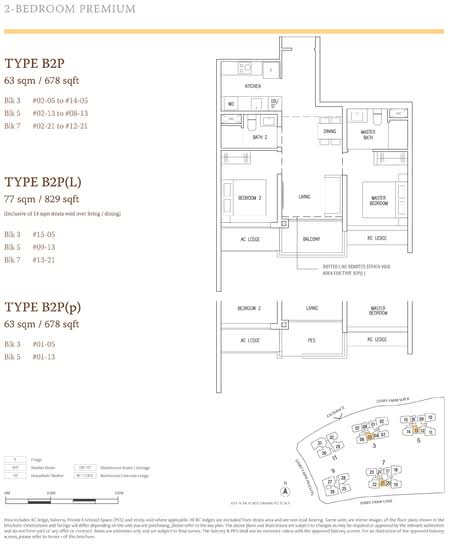The Botany at Dairy Farm - Floor Plan