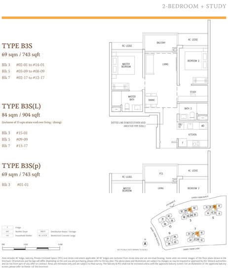 The Botany at Dairy Farm - Floor Plan