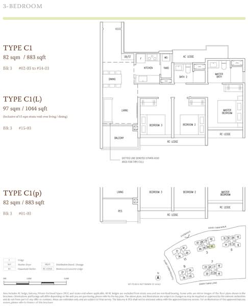 The Botany at Dairy Farm, 3 Dairy Farm Walk, 3 Bedrooms, 883 sqft, Condominium For Sale, by Marcus Chew, 500146501 - PropertyGuru.com.sg