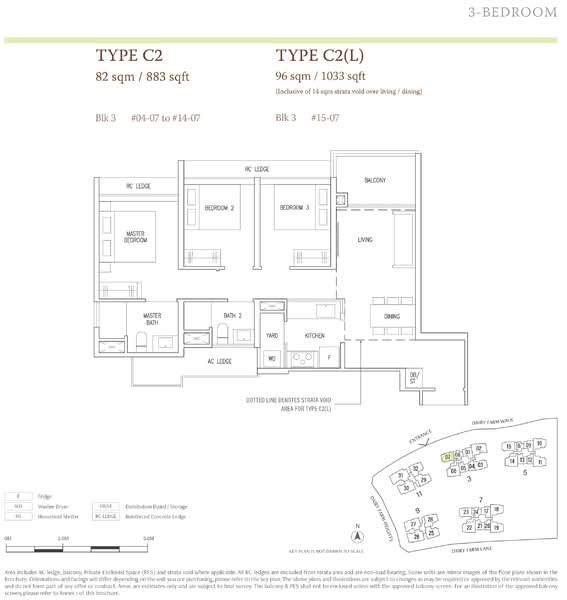 The Botany at Dairy Farm, 3 Dairy Farm Walk, 3 Bedrooms, 883 sqft, Condominium For Sale, by Shaarlyn Yeow, 500145502 - PropertyGuru.com.sg