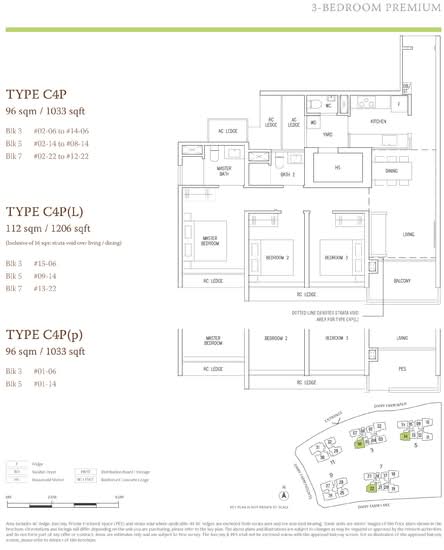 The Botany at Dairy Farm - Floor Plan