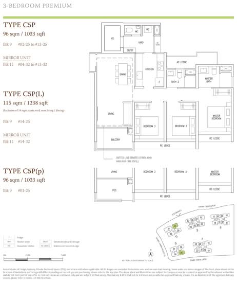 The Botany at Dairy Farm - Floor Plan