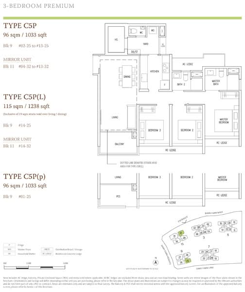 The Botany at Dairy Farm, 9 Dairy Farm Walk, 3 Bedrooms, 1,033 sqft, Condominium For Rent, by Scott Loh, 500154829 - PropertyGuru.com.sg