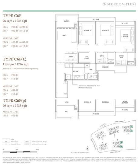 The Botany at Dairy Farm - Floor Plan